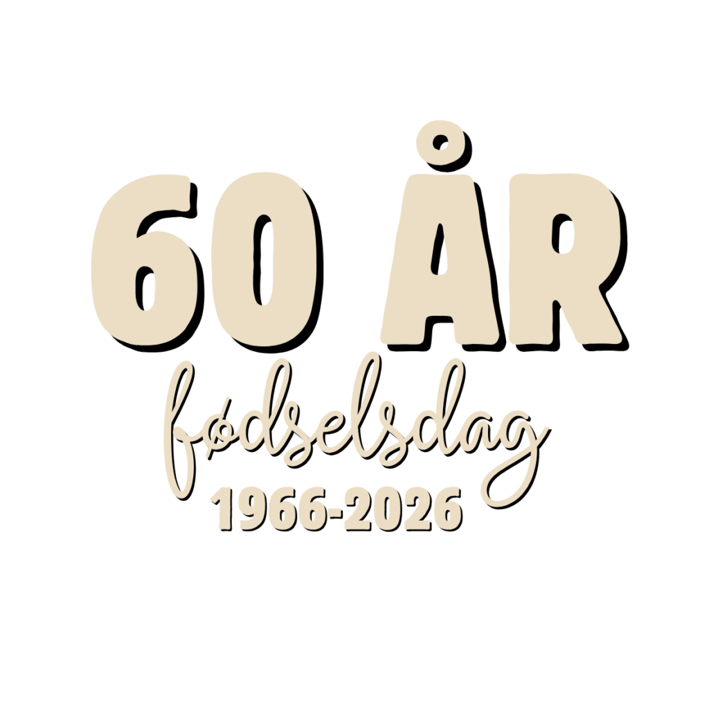 60år fødselsdag